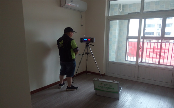 武汉市绿地悦澜湾室内空气质量检测