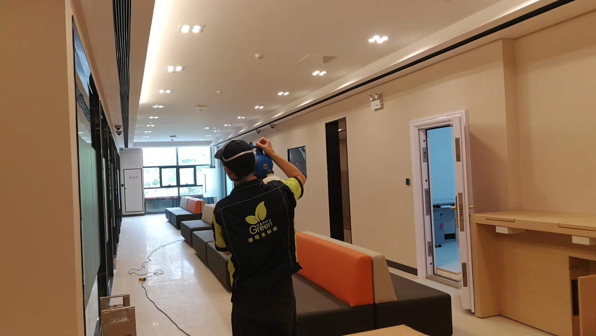 银行网点室内除醛除味净化治理 | 格瑞乐环保专业服务