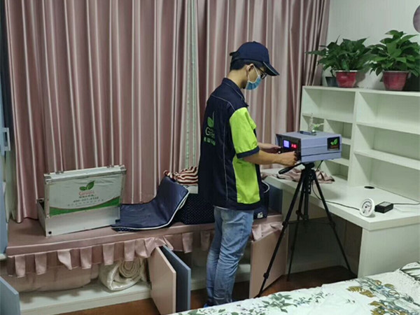 芷岸龙庭住宅甲醛污染专业检测与治理案例 - 格瑞乐环保