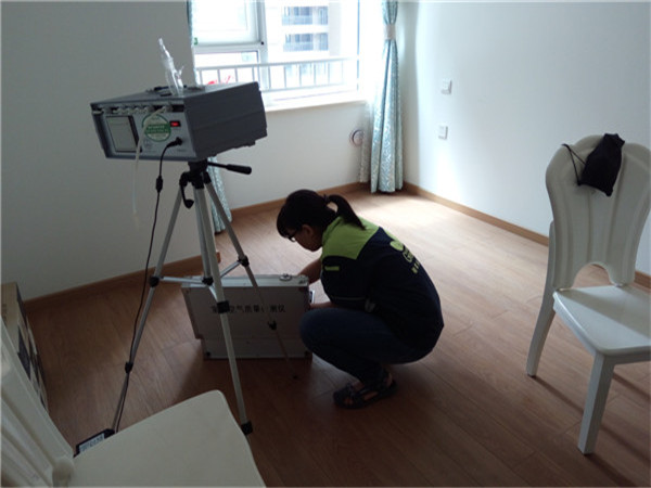 武汉市洪山区保利中央公馆新房室内空气质量检测