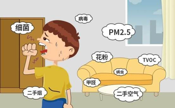 室内环境污染对人体造成的远期效应!