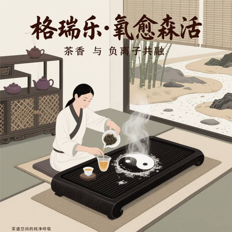 格瑞乐负氧离子，茶馆的 “茶香放大器”