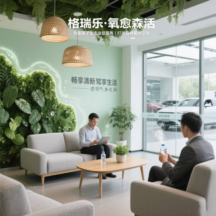格瑞乐・氧愈森活 - 汽车 4S 店空气净化解决方案：让每一次体验都沉浸在森林般的清新里