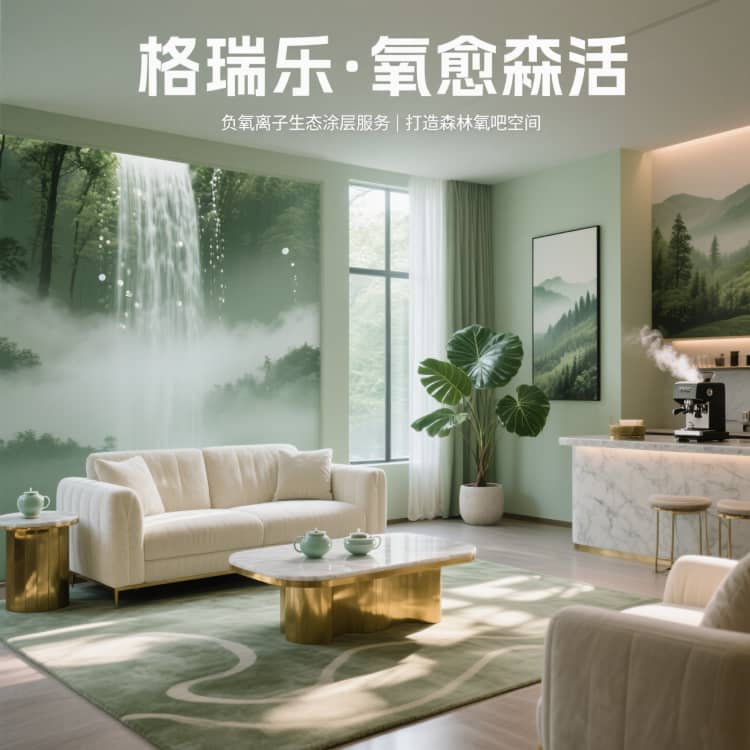 格瑞乐・氧愈森活 - 接待室空气净化解决方案：让每一次会面都沉浸在森林般的清雅里